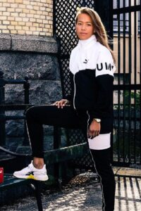 Elin Landstrom hot football