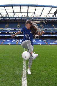 Francesca Kirby hot soccer